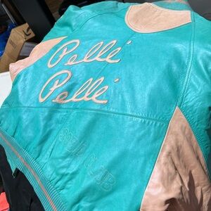 Marc Buchanan for Tannery West Vintage 80's Pelle Pelle Soda Club Leather Jacket